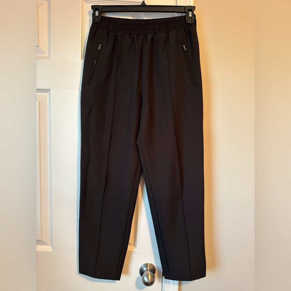 Forever 21 Black Elastic Waist Pants